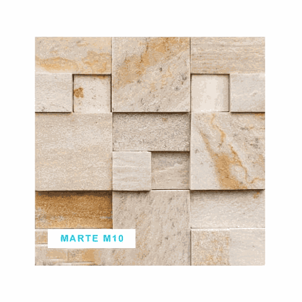 Mosaico Pedra Natural Marte M10 30X30 Mesclado