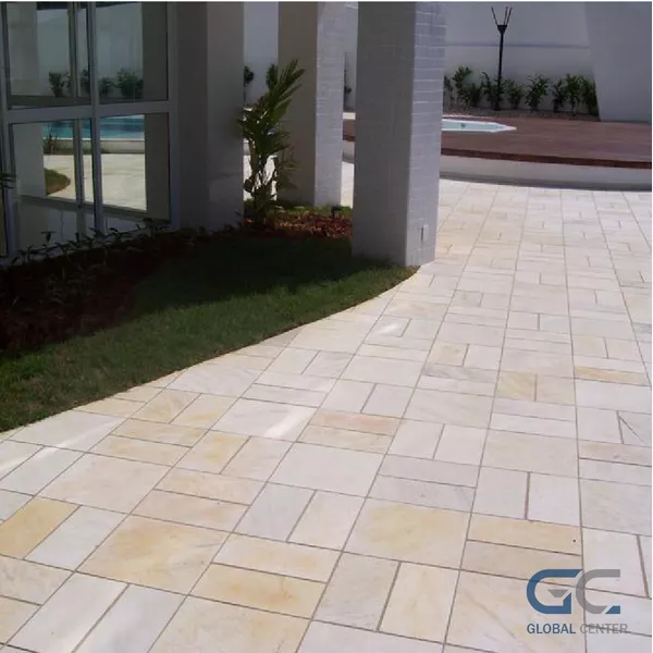  Pedra São Tomé Serrada Mesclada - 18 X 37cm