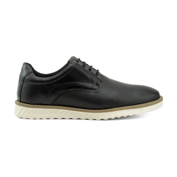 Sapato Masculino Preto Casual Oxford Social Elegante Esporte Fino