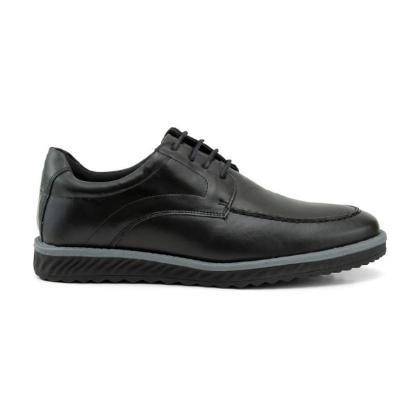 Sapato Masculino Black Casual Oxford Social Elegante Esporte Dia a Dia