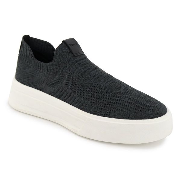 Tênis Masculino Mescla Cinza Knit Sem Cadarço Casual Leve Confortável