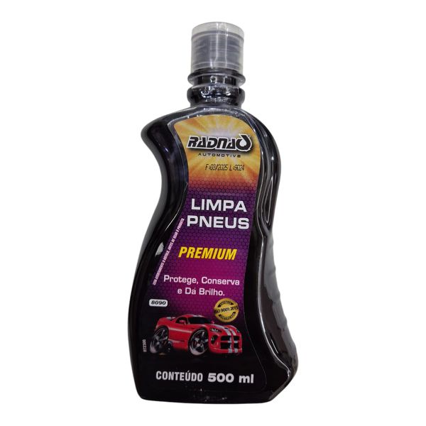 Limpa Pneus Premium (Pretinho) Radnaq 500ml