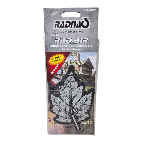 Aromatizante Ambientes Rad Air Automotivo Quasar Radnaq