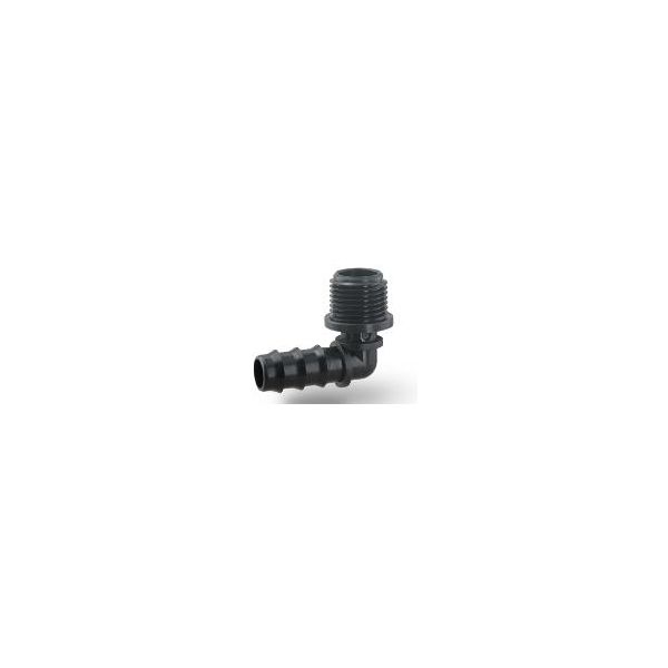 Joelho adaptador ranhurado - Ø16mm x ½"