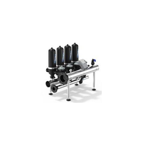 Conj. de filtragem de disco automático 4" x 3"