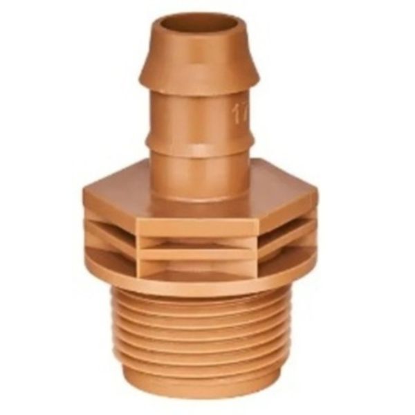 Adaptador ¾” macho x Ø17mm