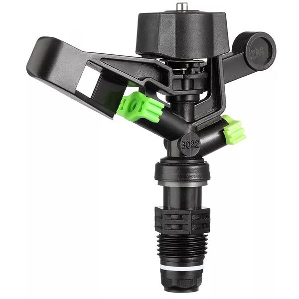 Aspersor de impacto plástico ½” M- Bocal Duplo