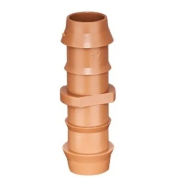 Conector União ranhurada/dentada Ø17mm
