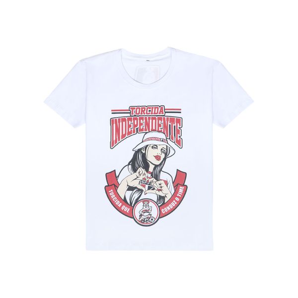 Camiseta Mulher Sinal de Coração TORCIDA INDEPENDENTE