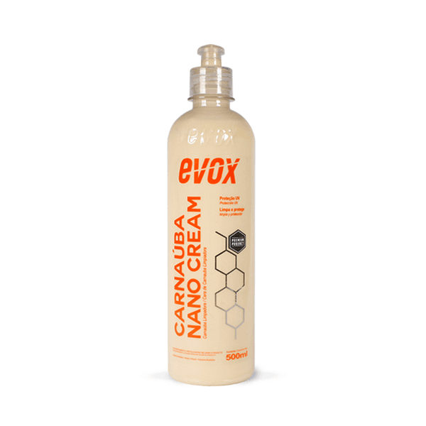 Cera Limpadora Carnaúba Nano Cream 500ml EVOX
