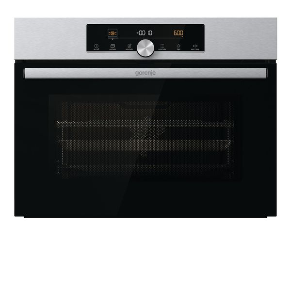 Forno Micro-ondas Combinado Embutir GORENJE - AirFry, 50L, Stirrer, Preto/Inox, 220v