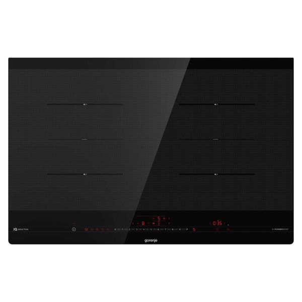 Cooktop Indução Embutir GORENJE - HomeMade 04b, XpandZone, Preto, 80cm, 220v