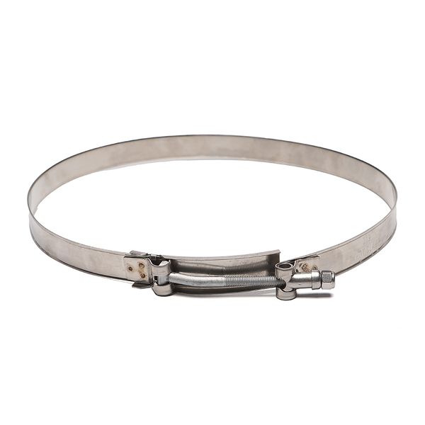 Abraçadeira Inox para mangote (8-5/8" ) trava em T