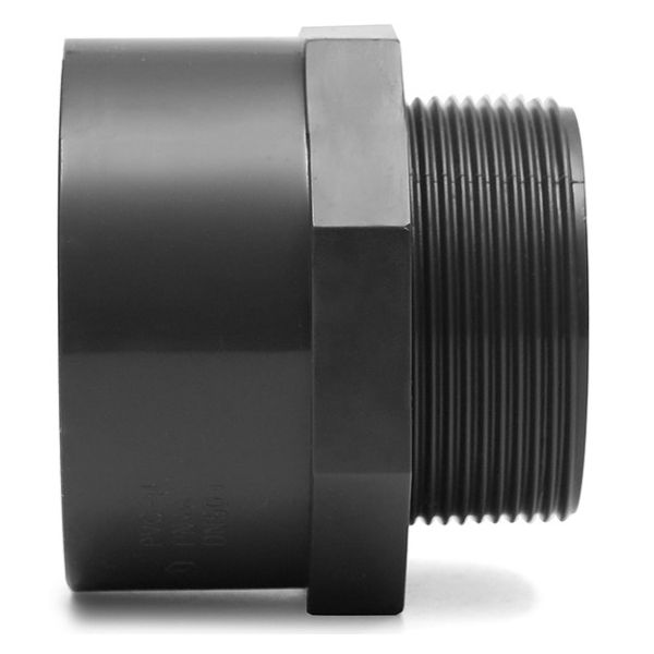 Adaptador macho - PVC-U (90mm x 3")