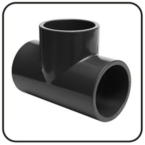 TÊ 90° soldável (PVC-U) - Ø50mm 