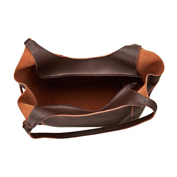 Bolsa Sacola Helena Grande Super Espaçosa café