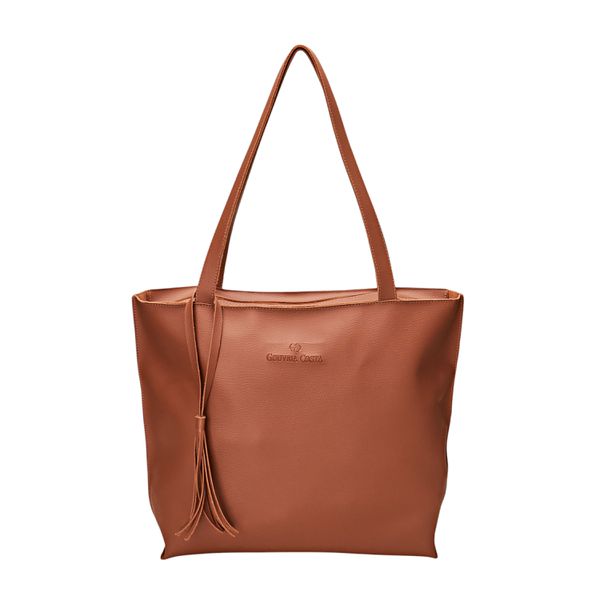 Bolsa Sacola Elisa Super espaçosa Caramelo