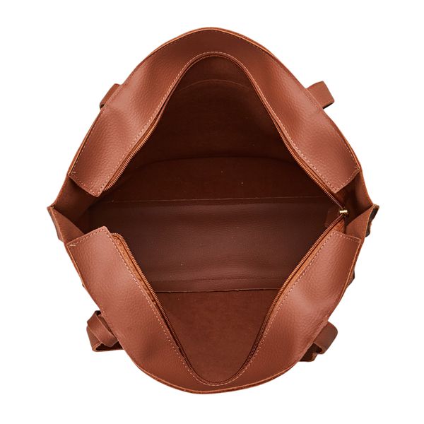 Bolsa Sacola Elisa Super espaçosa Caramelo