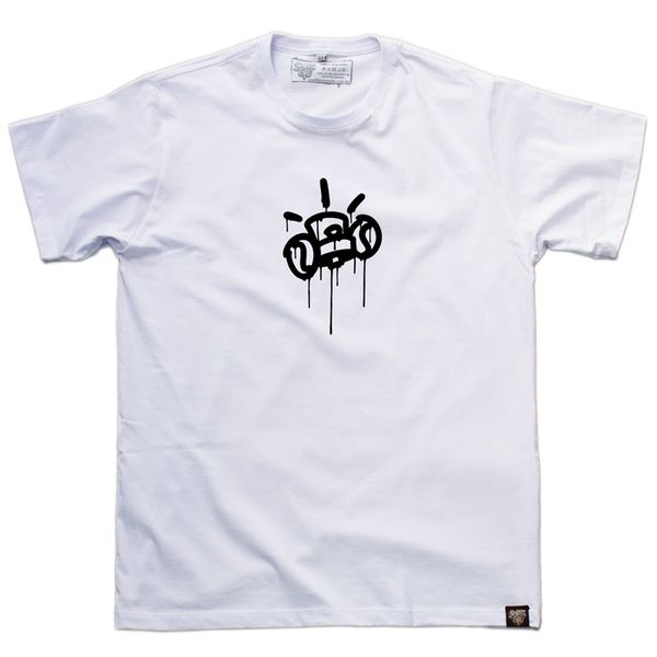 Camiseta ME EXPRESSO - Branca - Graffiti com Café