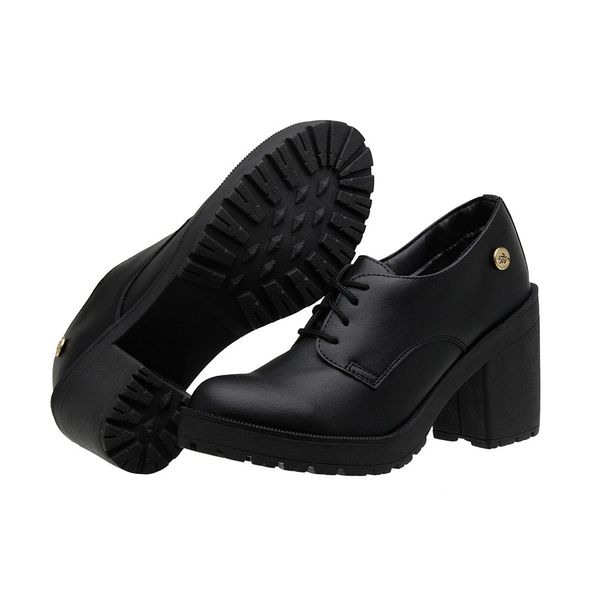 Sapato Scarpin Oxford St fani Preto