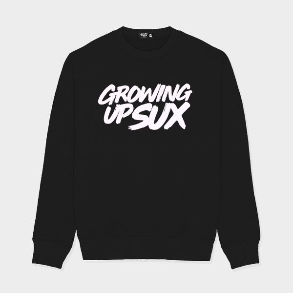 BLUSA MOLETINHO SUX CLASSICS PRETA