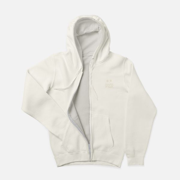 BLUSA MOLETOM CAPUZ SUX OFF WHITE