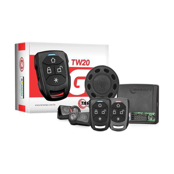 ALARME AUTOMOTIVO TARAMPS G4 TW20 COM 02 CONTROLES