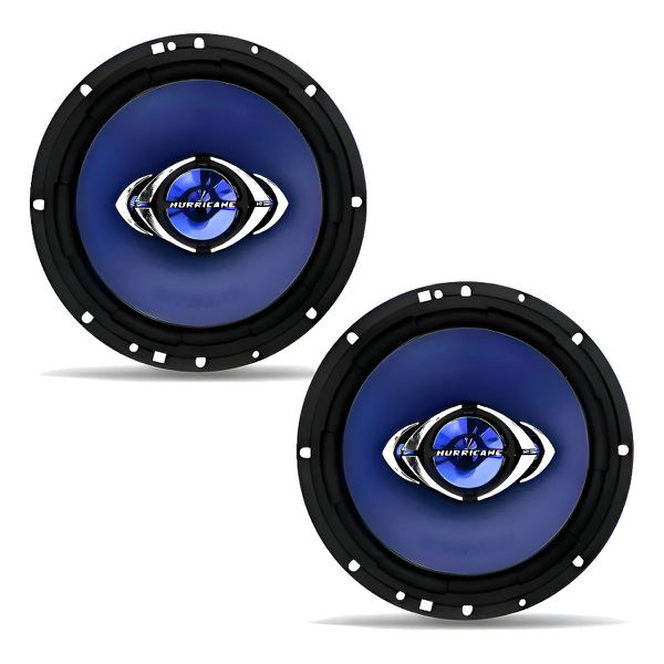AUTO FALANTES HURRICANE 6" 130W RMS (PAR)