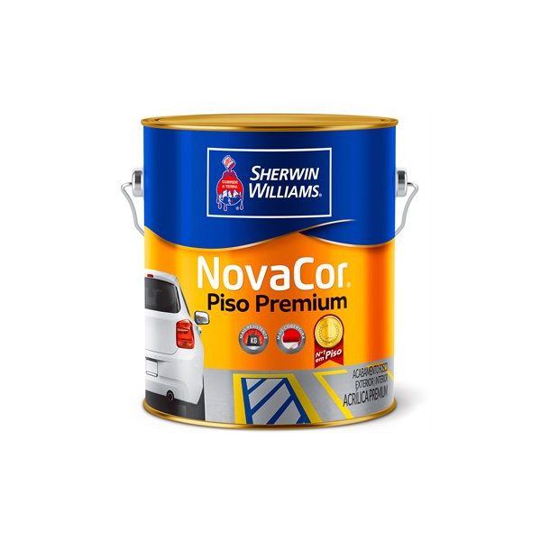 TINTA P/ PISO AMARELO DEMARCAÇÃO 3,6L NOVACOR PISO SW