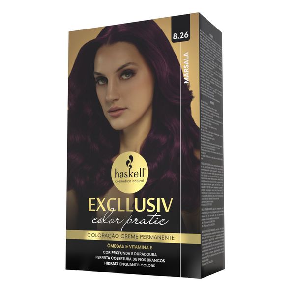 Kit Color Pratic 8.26 Marsala