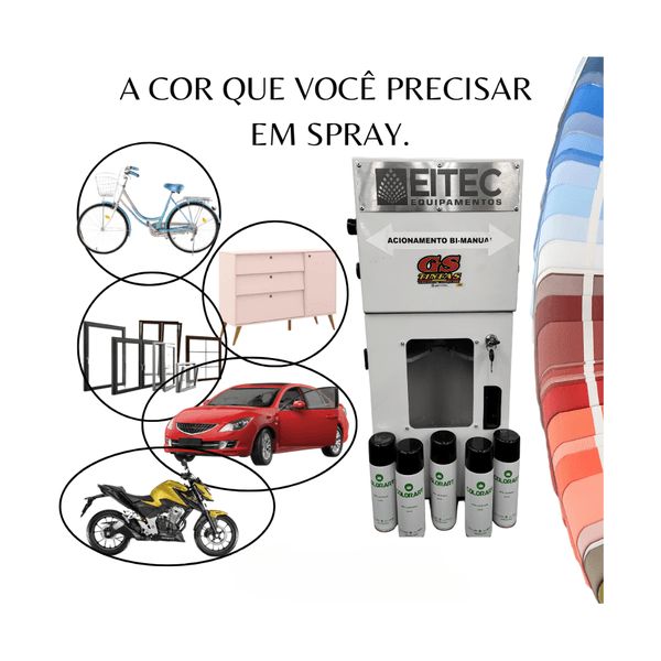 GS TINTAS - CORES PERSONALIZADAS EM SPRAY