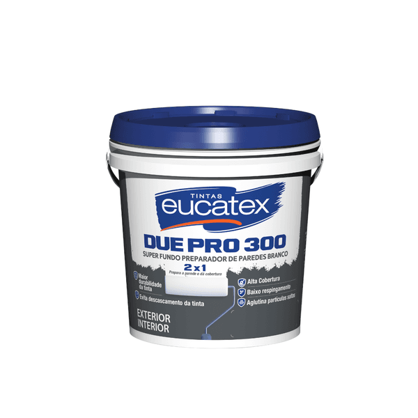 EUCATEX FUNDO PREPARADOR DUE PRO 300 BRANCO 3,6L