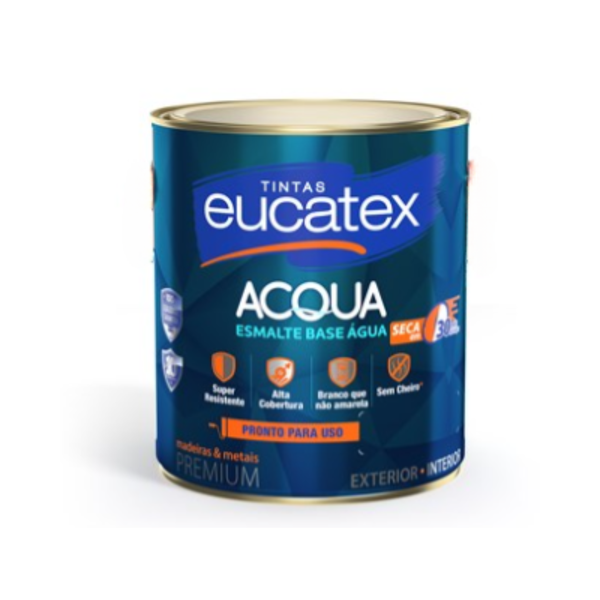 EUCATEX ESM ACETINADO BASE AGUA BRANCO 3,6L