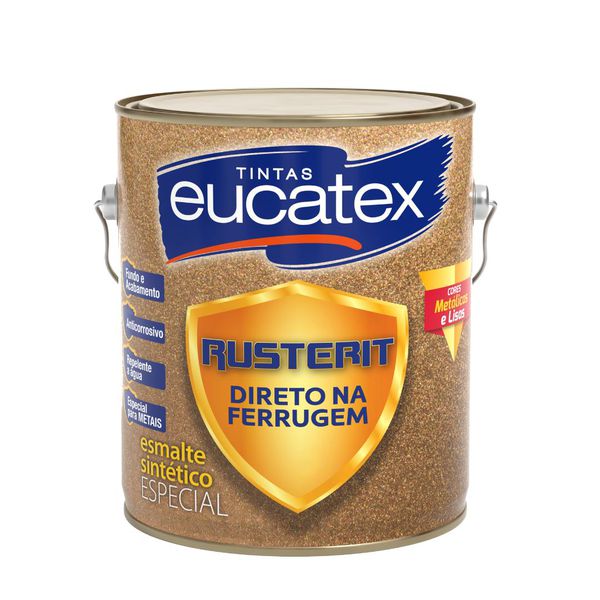 EUCATEX RUSTERIT BRANCO 3,6L
