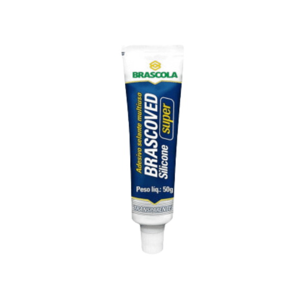 BRASCOLA SILICONE ACETICO TRANSPARENTE 50G