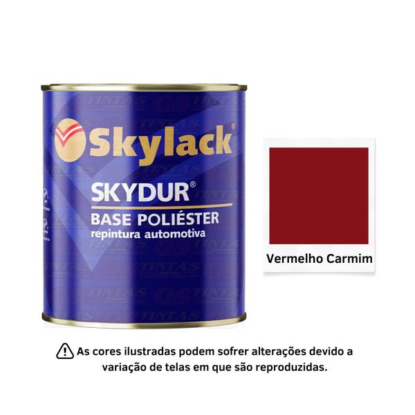 SKYLACK BP VERMELHO CARMIM MET. GM 16/22 900ML