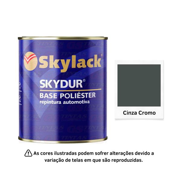 SKYLACK BP CINZA CROMO PER FIAT 08/16 900ML