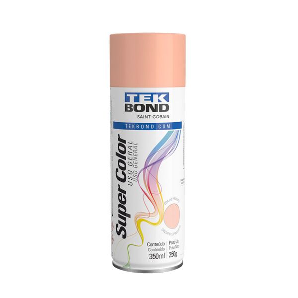 TEKBOND SPRAY USO GERAL 350ML/250G ROSA