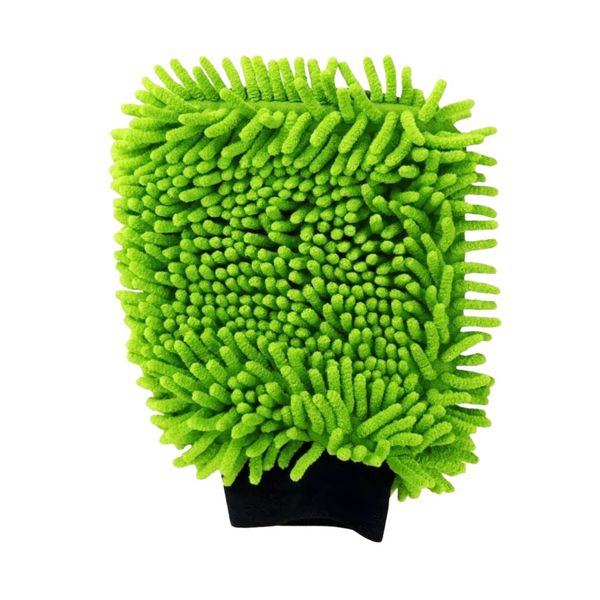 LUVA DE LAVAGEM MICROFIBRA VERDE AUTOAMERICA