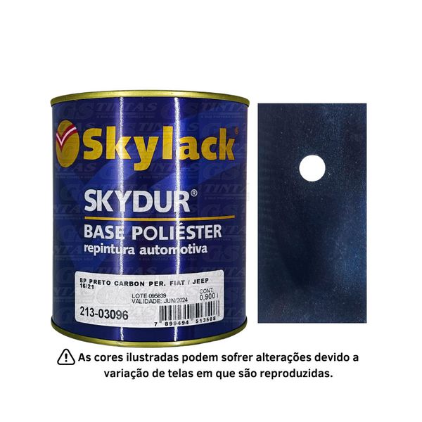 SKYLACK BP PRETO CARBON PER FIAT/JEEP 16/21 900ML