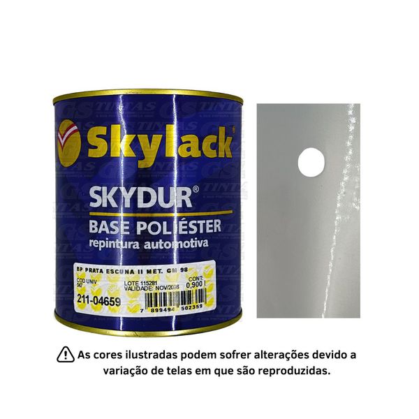 SKYLACK BP PRATA ESCUNA II MET 98 GM 900ML