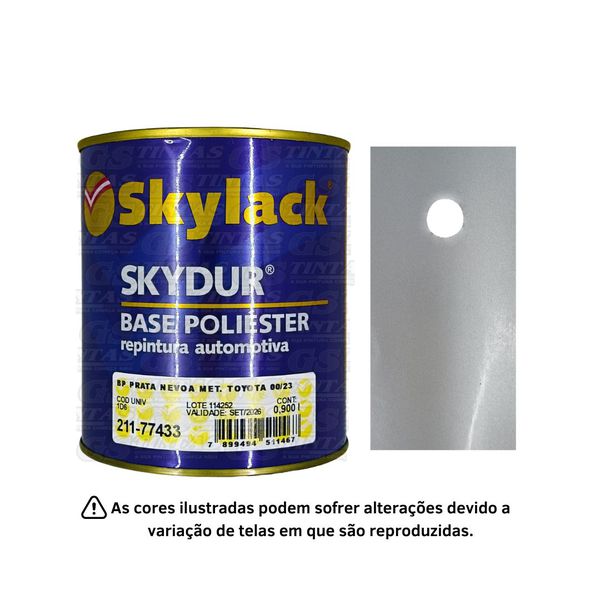 SKYLACK BP PRATA NEVOA MET. TOYOTA 00/20 900ML