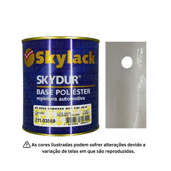 SKYLACK BP BEGE SAVANNAH MET 06/16 FIAT 900ML