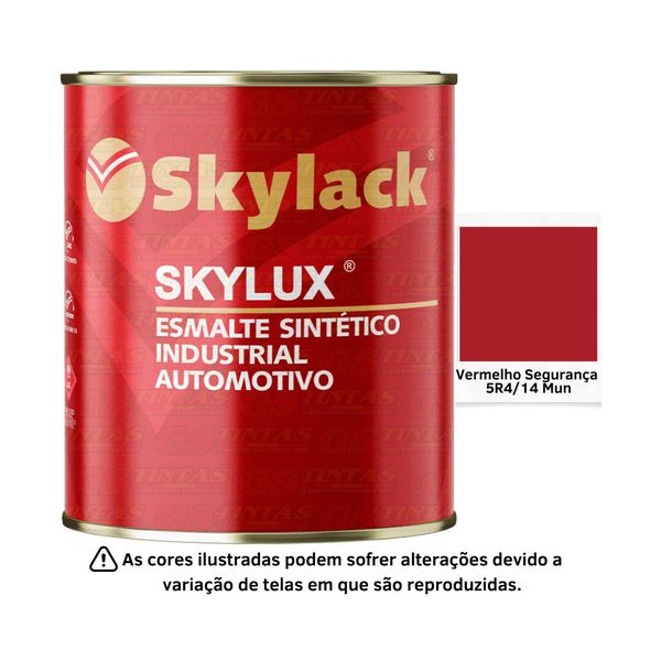 SKYLACK IND SINT VERMELHO SEGURANCA 5R4/14MUN 3,6L