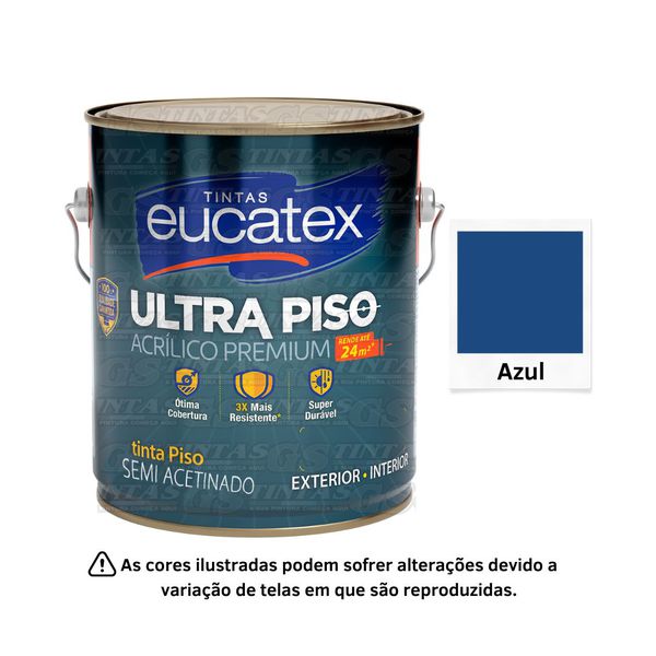 EUCATEX ULTRA PISO ACRI PRE AZUL 3,6L