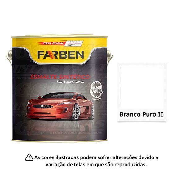 FARBEN ESM SINTETICO BRANCO PURO II 900ML