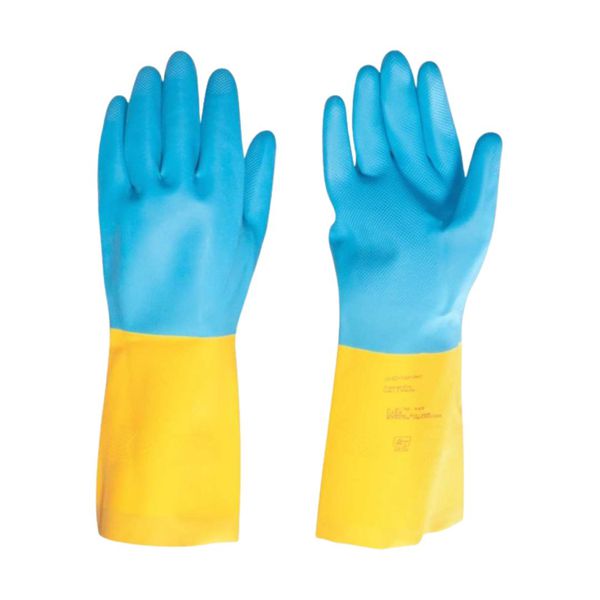 VONDER LUVA LATEX/NEOPRENE XG AMARELA/AZUL
