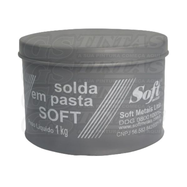 SOFT SOLDA EM PASTA 1KG