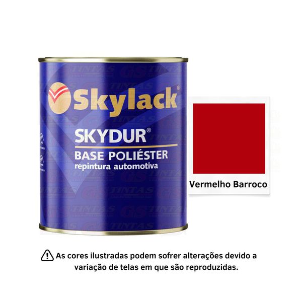SKYLACK BP VERMELHO BARROCO PER FIAT 01/09 900ML