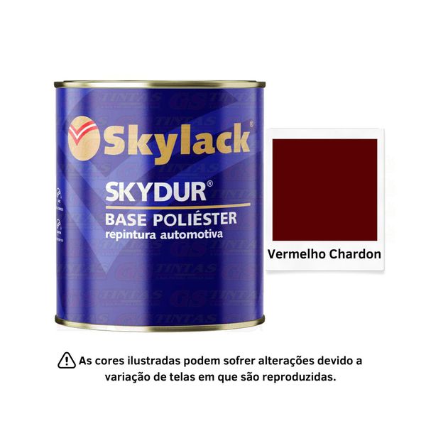 SKYLACK BP VERMELHO CHARDON PER GM 07/12 900ML